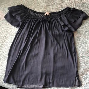 Loft off the shoulder top size small